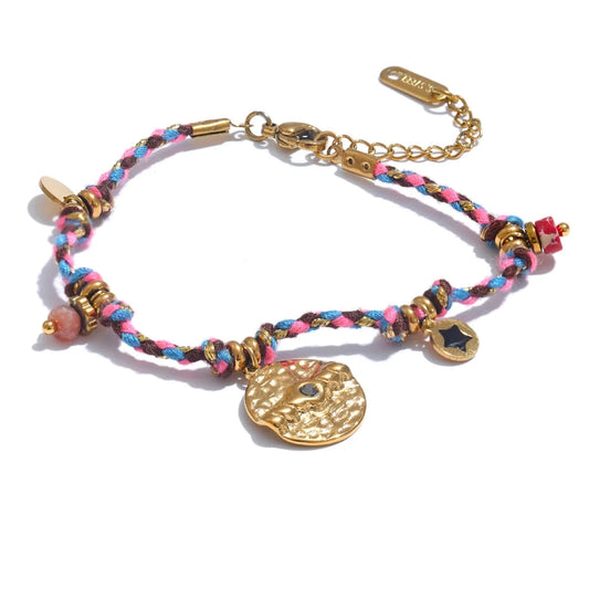 Colorful Rope Braided Handmade Bracelet